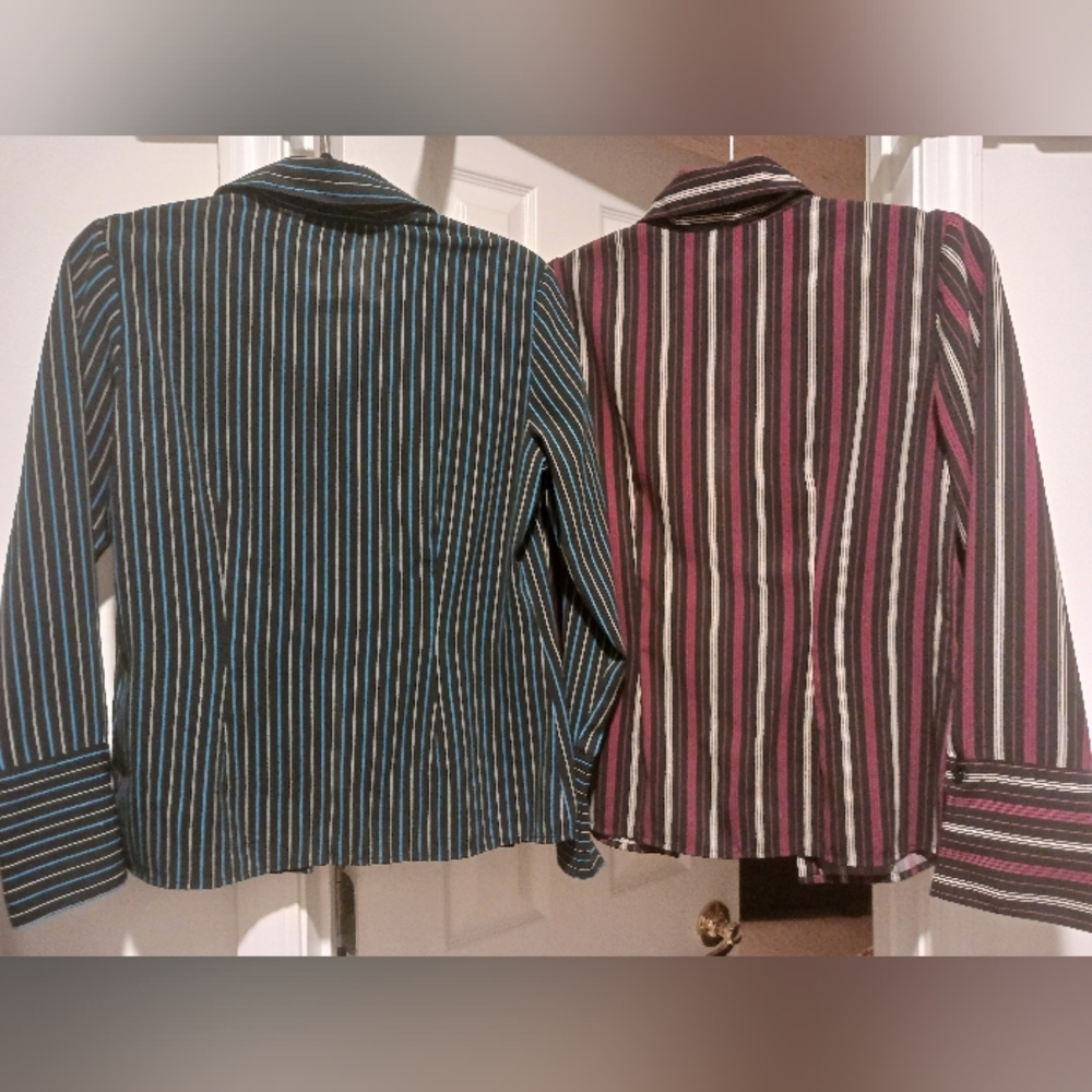 Fred David Striped Button Down Shirts - image 2